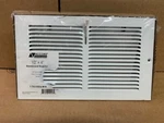 Accord Ventilation 10-IN X 6-IN Steel Baseboard Register White. Fixed Price $27.19.