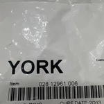 York 028 12961 006. Fixed Price $27.00.