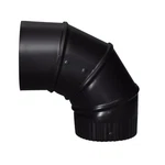 Imperial BM0346 Adjustable 90 Deg. Steel Stove Pipe Elbow Dia. In. (pack Of 4). Fixed Price $47.96.