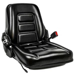 Ticsea Universal Forklift Seat, Tractor With Safety Belt, Black. Fixed Price $198.49.