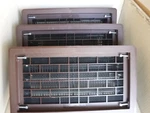( Qty 3 ) Witten B-e Brown Energy Saver 8X16 Automatic Foundation Vent. Fixed Price $59.98.