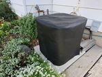 Air Conditioner Cover Auto Vinyl Hi Quality Black Hand Made Fits Lennox New. Fixed Price $72.38.