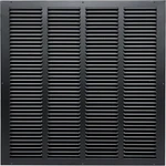 20X20 Duct Opening Steel Return Air Grille By Handua Vent Cover Black. Fixed Price $49.99.
