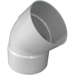 Ipex In. Sdr 35 45 Deg. Pvc Sewer And Drain Elbow (1/8 Bend) 414186BC. Fixed Price $13.54.