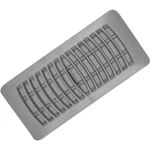 (9)- Gray 4" X 10" Furnace Heat Plastic Floor Register Imperial Mfg RG1429. Fixed Price $67.99.