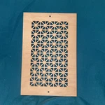 14-WOOD Grill Covers Register Vent Hvac Unfinished Veneer Plywood. Fixed Price $65.00.