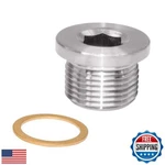 Joytube M20 1.5 Stainless Steel Pipe Plug Hex Head High Rust Resistance Wit. Fixed Price $27.99.