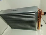 Outdoor Wood Furnace Boiler Water To Air Heat Exchanger 16X18 American Royal. Fixed Price $190.00.