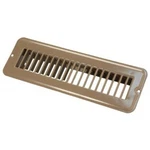 Jr Products 02-28935 Floor Mount Register 2"X10" Undampered Brown. Fixed Price $10.99.