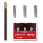 Hubest Model Rivet Maker Tool With Handle For Hobby Craft RM-S5, Red. Fixed Price $18.84.