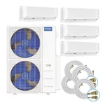 Mrcool Diy 48K 5TH Gen Zone Mini Split System 4X12K + Lines R454B. Fixed Price $6500.00.