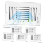 Dgb Pcs Air Vent Covers 3-WAY Solid Metal Wall & Ceiling 10X6 Inch. Fixed Price $87.01.