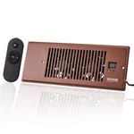 Vevor 4 In. X 12 Quiet Booster Fan W/ Smart Vent, Brown. Fixed Price $34.95.