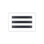 Buildmart 10X6 White Ac Vent Cover Linear Slot Diffuser Register Grille. Fixed Price $74.99.