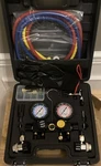 Lichamp Hvac Manifold Gauge Set With Hoses AGS-A401-00. Fixed Price $65.00.