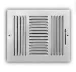 Everbilt 10 X 8 Inch Ceiling & Wall Register White High 3-WAY New. Fixed Price $15.00.