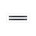 Buildmart 12X4 White Modern Ac Vent Cover Decorative Air Standard Linear Sl. Fixed Price $90.33.