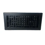 Decor Grates AJH410-BLK Oriental Floor Register, 4X10 Inches, Textured Black. Fixed Price $14.99.
