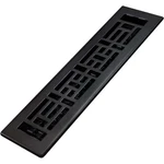 Decor Grates AJH212-BLK Oriental Floor Register, 2X12" Textured Black. Fixed Price $12.00.