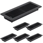 6 Pack 4" X 12" Floor Vent Covers - Heavy Duty Steel Walkable Register .... Fixed Price $69.02.