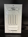 Airmate 8 X 4 3-WAY Curved Blade Register/supply Grill Or Vent Cover. Fixed Price $14.81.