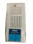 Hvac White Steel Adjustible Register Damper Duct Vent 10 X 4. 3 Way Adjustable.. Fixed Price $15.24.