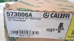 Caleffi 573006A Autofill Backflow Combo 1/2" Press Inlet & Outlet. Fixed Price $150.00.
