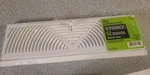 In. 3-WAY Steel Baseboard Diffuser Everbilt E115SW Damper Floor White. Fixed Price $17.99.