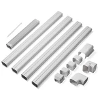 Turbro 3 W 14 Decorative Pvc Line Cover Kit For Mini Split And Central Air. Fixed Price $96.74.