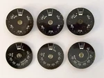 Frigidaire Flair Temperature Control Dial Faces Oven And Burner 1960S. Fixed Price $35.00.
