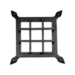 Prima Decorative Speakeasy Grille Hand Forged, Iron, Size: X10.5. Fixed Price $75.20.