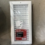 Everbilt In. Wall/ceiling Register White Paintable E210VM 14X06. Fixed Price $19.44.