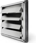 Calimaero Vke 4" Inch Dryer Vent Cover Outdoor Stainless Steel Grille. Fixed Price $31.85.
