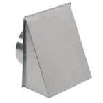 Broan Nutone Aluminum Wall Cap For 8" Round Duct, Natural Finish. Fixed Price $129.95.