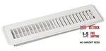 Rocky Mountain Goods Floor Register For 2"X12" Duct Opening (actual White). Fixed Price $12.87.