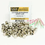 C&d Valve CD2290 Package Of 50 Tamper Resistant Hvac 1/4" Male Flare Locking Cap. Fixed Price $313.09.