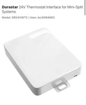 Durastar Thermostat Interface For Mini-split Systems DR24VINT2. Fixed Price $169.00.