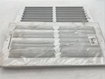 Hart & Cooley 301M106/703878 10X6 Curved Blade Register 1-WAY 2 Pk *see Photos. Fixed Price $35.00.