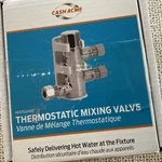 Cash Acme 25686 Mixing Valve 3/8" Dzr Brass 230 Psi Compression L3. Fixed Price $49.99.