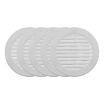 Vent Systems 4" Inch (opening Dimensions) - Pack 5 White Soffit Cov.... Fixed Price $30.48.