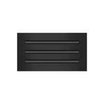 Buildmart - 12X6 Modern Vent Cover Decorative Black Air Standard .... Fixed Price $72.63.