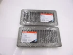 2 Pack Ez-flo 4" X 10" Opening Air Vent Cover For Floor Green. Fixed Price $21.99.