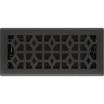 (5)-IMPERIAL Templar In. X 10 Black Iron Steel Floor Register RG3466. Fixed Price $94.89.