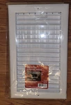 Everbilt Adjustable 1-WAY Wall & Ceiling Register White E210VM14X08. Fixed Price $19.99.
