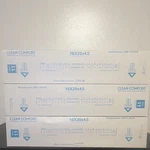 Clean Comfort Merv 11 Pleated Electrostatic Air Filter 16X20X4.5 Pack. Fixed Price $60.00.