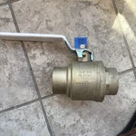 Nibco NJ998XE Ball Valve 2-1/2" Brass 400 Psi Solder Female Connection. Fixed Price $150.00.