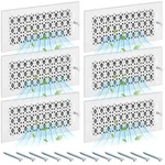 6 Pcs Metal 10 X 4 Inch (interior Size) White Vent Cover Ceiling Register Dec.... Fixed Price $90.67.