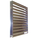 Dayton 5NKJ8 Drainable Louver, Fixed, 47-1/2 H, Alum. Fixed Price $619.99.
