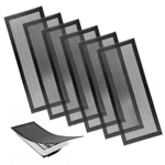 6 Pack Floor Vent Covers 4"X10" Magnetic Air Filters Mesh Screen Dust F.... Fixed Price $24.99.