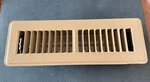 Ameriflow 413B2X10 Floor Register, Brown, Steel, New. Fixed Price $28.99.